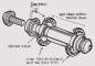 Preview: Hub Fly Bikes Magneto front Aluminium