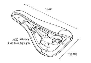 Sattel Fly Bikes Sierra V3 Tripod