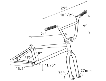 BMX-Bike Fly Bikes Proton FC