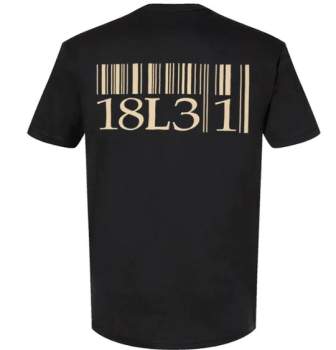 T-shirt Terrible One Barcode