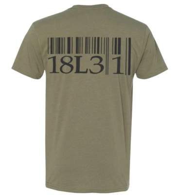 T-shirt Terrible One Barcode